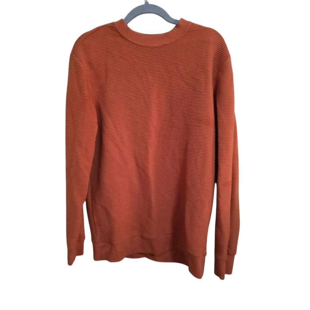 H&M Men's Regular Fit Ribbed Sweatshirt Size Small